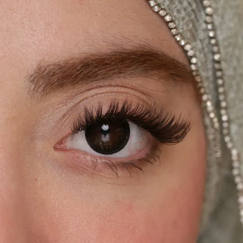 لنز چشم مشکی