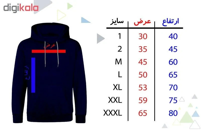 هودی مردانه - تصویر ۳